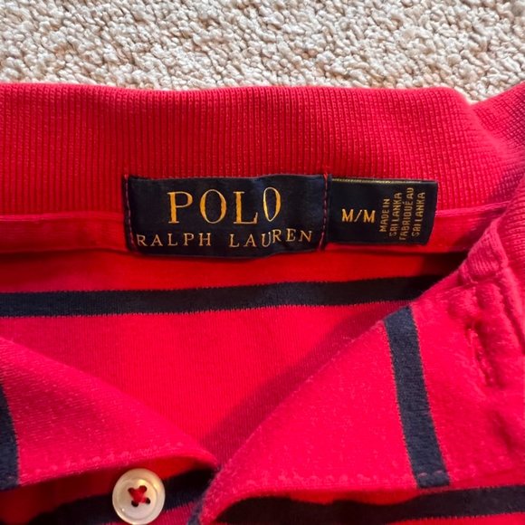 Ralph Lauren Polo Shirt Size Medium - Picture 3 of 3
